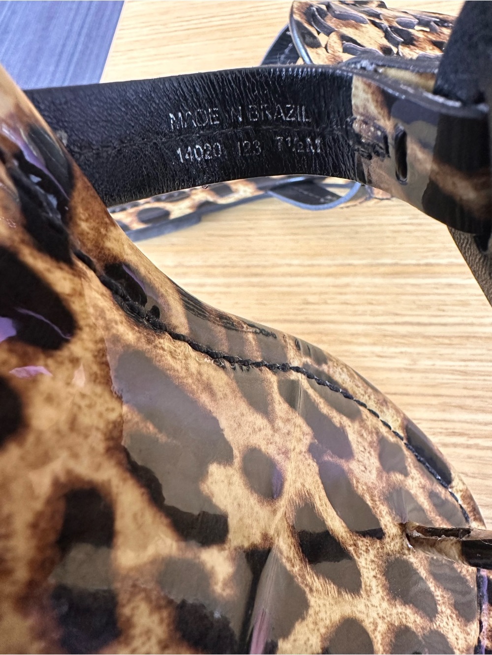 Tory Burch Miller Leopard Print Sandals- Natural Leopard- Size 7.5 - Picture 4 of 10
